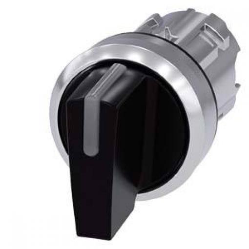 Siemens 3SU10522BL100AA0 3SU1052-2BL10-0AA0 kloubový spínač otočný přepínač černá 2 x 45 ° 1 ks