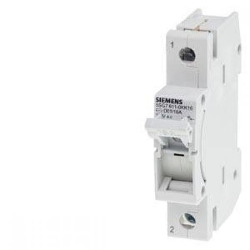 Siemens 5SG76110KK06 výkonový odpínač Velikost pojistky = D01 6 A 230 V 12 ks