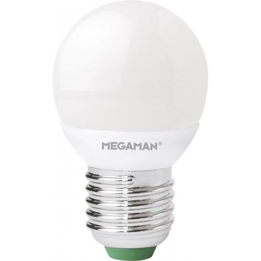Megaman MM21123 LED Energetická třída (EEK2021) G (A - G) E27 kapkový tvar 5.5 W = 40 W teplá bílá (Ø x d) 45 mm x 84 mm stmívatelná 1 ks