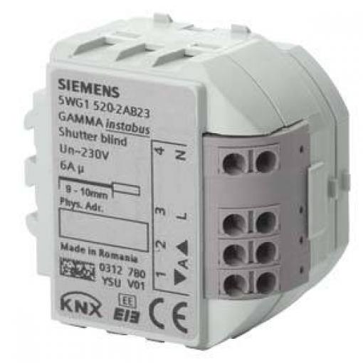 Siemens Siemens-KNX 5WG15202AB23 žaluziový/roletový aktor     5WG1520-2AB23