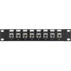 Renkforce RF-3521390 10 palec přední deska pro datové skříně černá