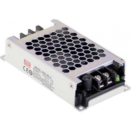 MEAN WELL RSD-30L-12 DC/DC měnič napětí 24 V/DC, 36 V/DC, 48 V/DC, 72 V/DC - 12 V/DC/2.5 A 30 W