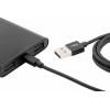 Ansmann USB kabel USB 2.0 USB-A zástrčka, USB Micro-B zástrčka 1.20 m černá hliníková zástrčka, krytí TPE 1700-0076