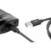 Ansmann USB kabel USB 3.2 Gen1 USB-A zástrčka, USB-C ® zástrčka 1.20 m černá hliníková zástrčka, krytí TPE, oboustranně zapojitelná zástrčka 1700-0080