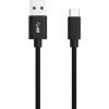 Ansmann USB kabel USB 3.2 Gen1 USB-A zástrčka, USB-C ® zástrčka 1.20 m černá hliníková zástrčka, krytí TPE, oboustranně zapojitelná zástrčka 1700-0080