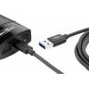 Ansmann USB kabel USB 3.2 Gen1 USB-A zástrčka, USB-C ® zástrčka 2.00 m černá hliníková zástrčka, krytí TPE, oboustranně zapojitelná zástrčka 1700-0081