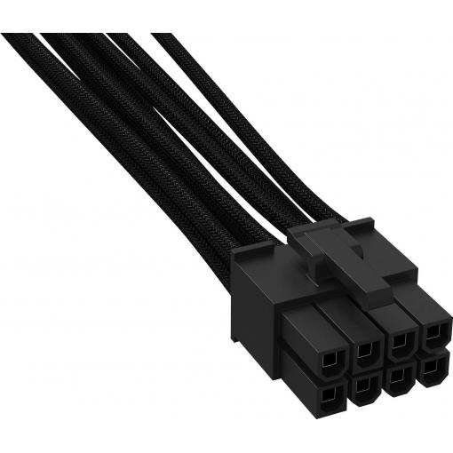 BeQuiet PC, napájecí kabel [1x ATX zástrčka 8pólová - 1x ATX zástrčka 8pólová] 0.70 m černá