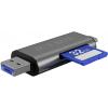 ICY BOX IB-CR200-C, SD/microSD USB 2.0 Card Reader mit Type-C® & -A und Micro-B Anschlüs USB flash disk USB-C® USB 2.0 antracit (matný)
