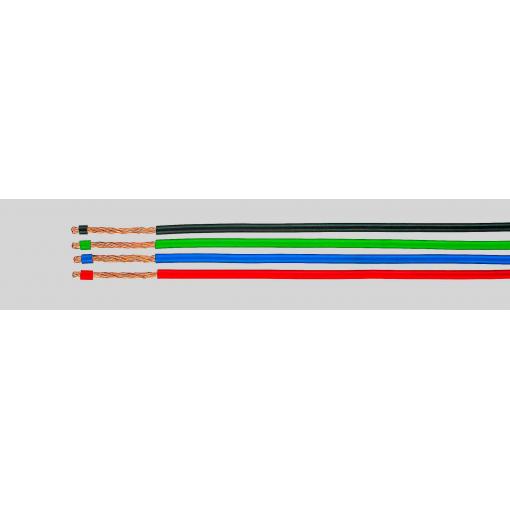 HELU 15103 Jednotlivá žíla, LiFY, 1 x 0.10 mm², modrá, 100 m