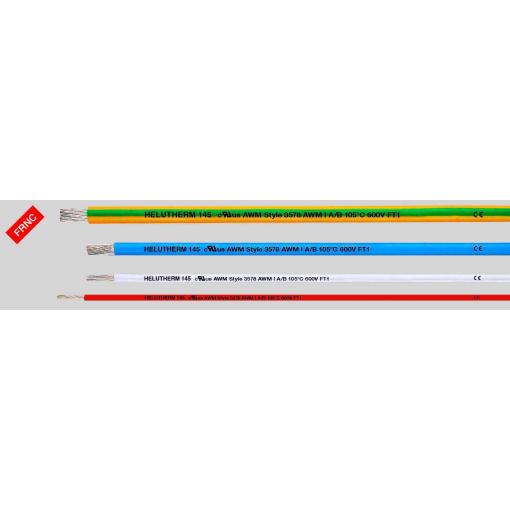 HELU 59530 vysokoteplotní vodič, HELUTHERM 145, 1 x 1.50 mm², modrá, 100 m