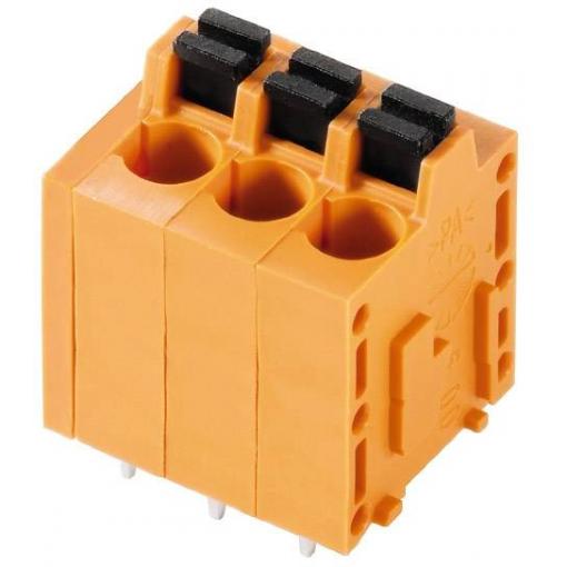 Weidmüller 1331350000 pružinová svorkovnice 2.5 mm² Pólů 18 oranžová 15 ks