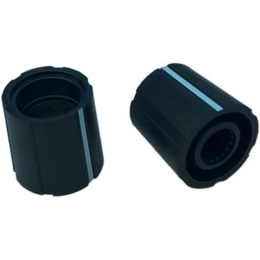 PSP S130-618-1 S130-618-1 otočný knoflík černá (Ø x v) 13 mm x 13.5 mm 1 ks