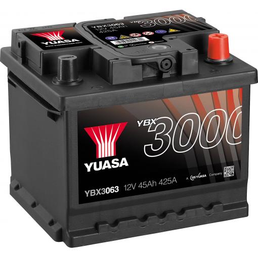 Yuasa SMF YBX3063 Autobaterie 45 Ah Typ pólů: T1