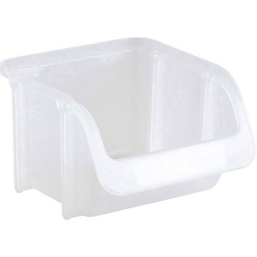 Hünersdorff 671700 skladový box , (š x v x h) 115 x 100 x 75 mm, transparentní, 1 ks