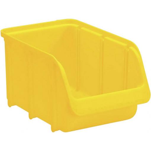 Hünersdorff 673200 skladový box , (š x v x h) 240 x 145 x 125 mm, žlutá, 1 ks
