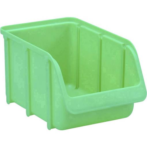 Hünersdorff 673400 skladový box , (š x v x h) 240 x 145 x 125 mm, zelená, 1 ks