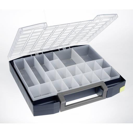 raaco boxxser kufřík na součástky (d x š x v) 401 x 465 x 78 mm přihrádek: 20 Obsah 1 ks