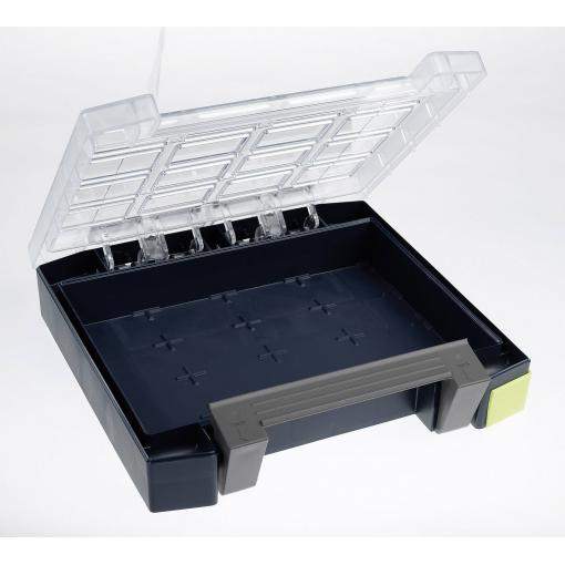raaco boxxser 55 4x4-0 kufřík na součástky (d x š x v) 241 x 225 x 55 mm přihrádek: 1 Obsah 1 ks
