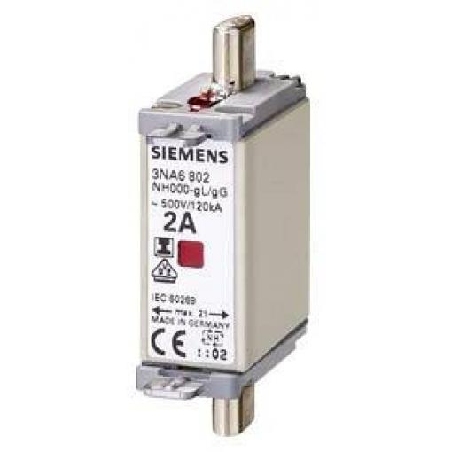 Siemens 3NA6805 sada pojistek Velikost pojistky = 0 16 A 500 V 3 ks