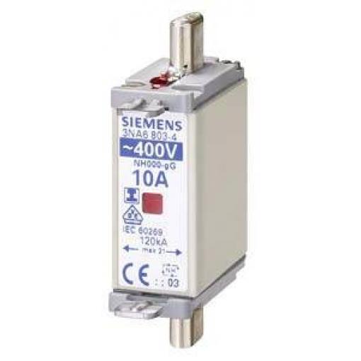 Siemens 3NA68204 sada pojistek Velikost pojistky = 0 50 A 400 V 3 ks