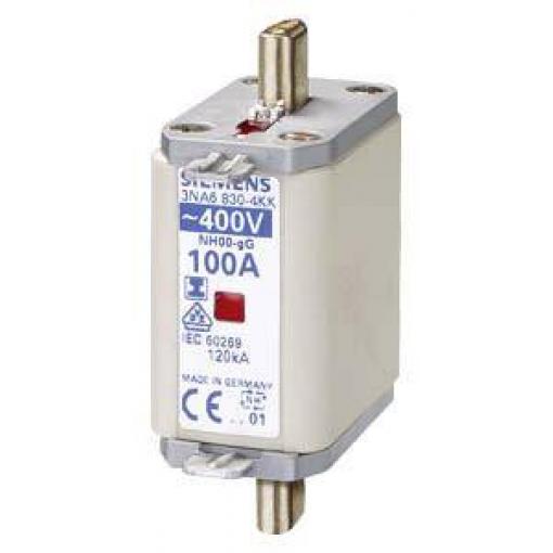Siemens 3NA68324 sada pojistek Velikost pojistky = 0 125 A 400 V 3 ks