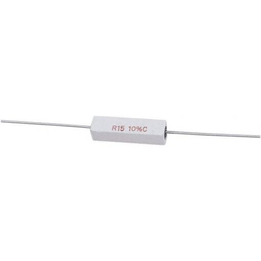 Weltron 410179 výkonný rezistor 33 Ω axiální 5 W 10 % 1 ks