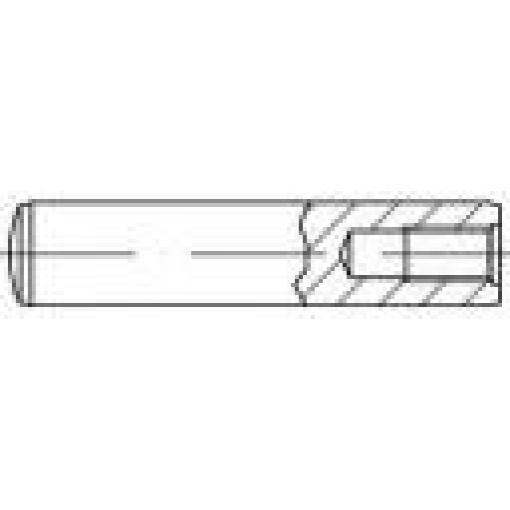 TOOLCRAFT TO-5435205 válcový kolík 5 mm ocel 100 ks