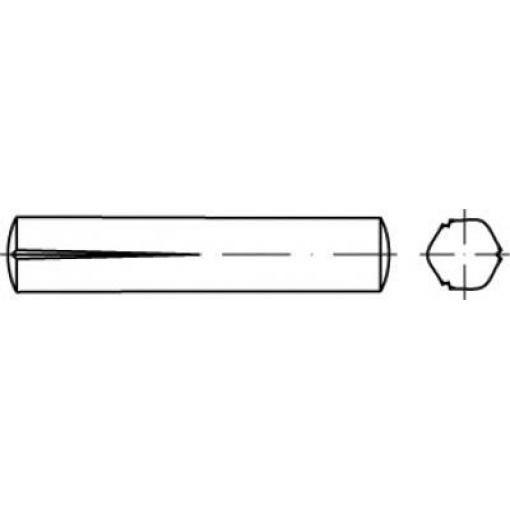 TOOLCRAFT TO-5438580 rýhovaný lícovaný kolík 2 mm ocel 250 ks