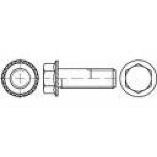 TOOLCRAFT TO-5444634 šroub s přírubou M12 45 mm vnější šestihran 88933 100 ks
