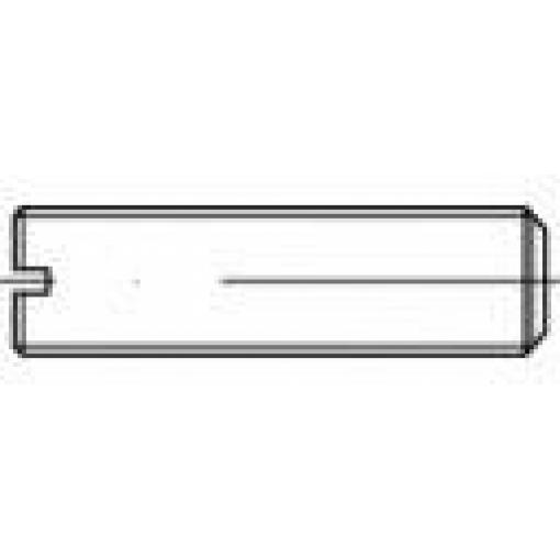 TOOLCRAFT TO-5448045 závitový kolík M6 20 mm mosaz 100 ks