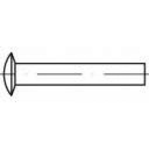 TOOLCRAFT TO-5449206 nýt s čočkovou hlavou 3.5 mm 1000 ks