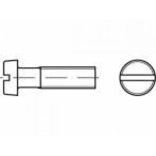 TOOLCRAFT TO-5451078 šrouby s válcovou hlavou M5 10 mm příruba polyamid 200 ks