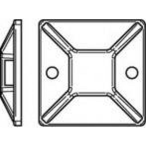 TOOLCRAFT úchytka TO-5454876 100 ks