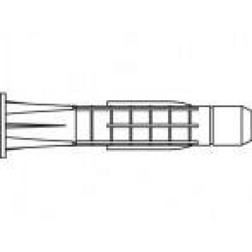 TOOLCRAFT TO-5455119 hmoždinka 52 mm 100 ks