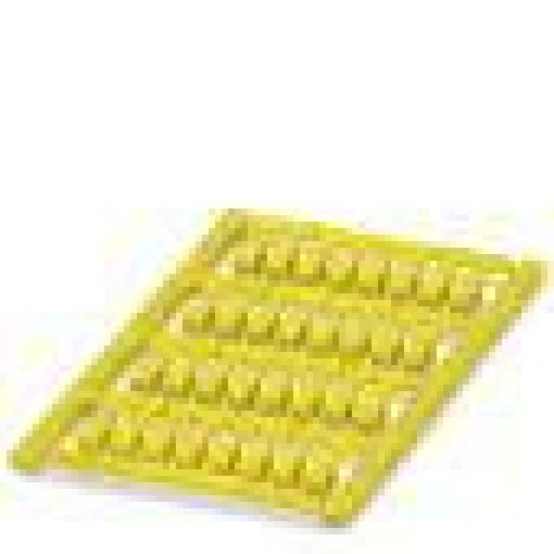 Phoenix Contact 0831204 UCT-WMCO 2,9 (12X4) YE značení kabelů Druh montáže: přichycení sponami Potisknutelná plocha: 12 x 4 mm žlutá Počet markerů: 32 1 ks