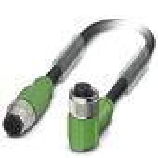 Phoenix Contact SAC-8P-M12MS/ 1,5-PUR/M12FR SH připojovací kabel pro senzory - aktory, 1523036, piny: 8, 1.50 m, 1 ks