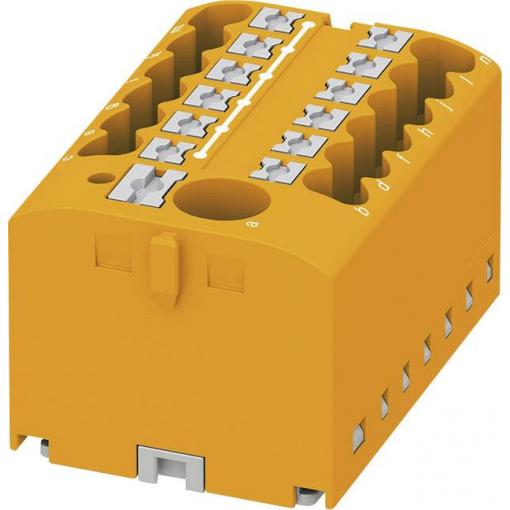Phoenix Contact 3273370 blok rozvaděče 40.6 mm pružinová svorka oranžová 8 ks