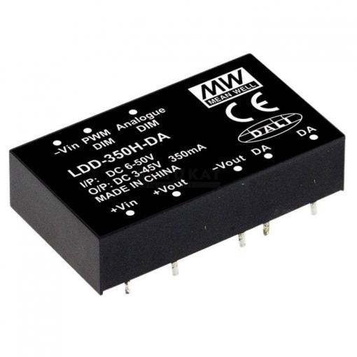 MEAN WELL LDD-1050H-DA LED driver konstantní proud 1050 mA 3 - 45 V/DC stmívatelný, Dali , ochrana proti přepětí , přepětí 1 ks