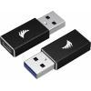Angelbird USB 3.0 adaptér [1x USB 3.1 zástrčka A​ - 1x USB-C® zásuvka] USB-A-C 0 mm
