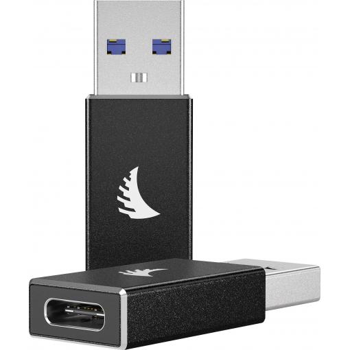 Angelbird USB 3.0 adaptér [1x USB 3.1 zástrčka A​ - 1x USB-C® zásuvka] USB-A-C 0 mm