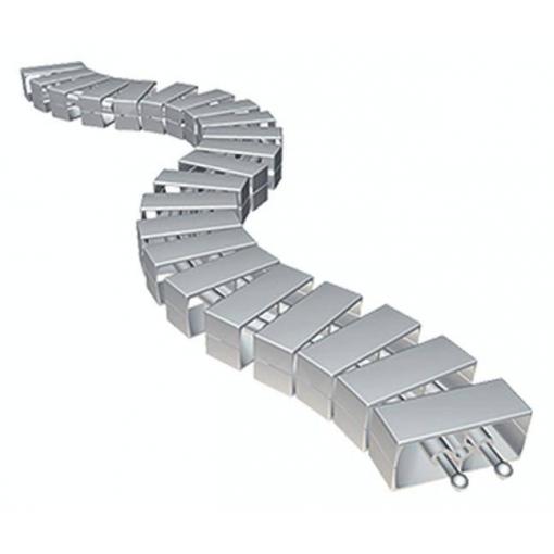 Bachmann kabelový můstek 930.059 stříbrná stříbrná (metalíza) 1000 mm Množství: 1 ks