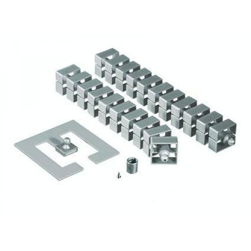 Bachmann kabelový můstek 930.016 plast černá Kanálů: 1 750 mm Množství: 1 ks