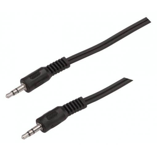 Bachmann 918.012 jack audio kabel [1x jack zástrčka 3,5 mm - 1x jack zástrčka 3,5 mm] 5.00 m černá
