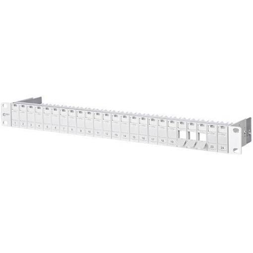 Metz Connect 130920-00KE 24 portů LWL patch panel 483 mm (19) nevybavený specifikací 1 U vícebarevná neosazený