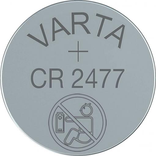 Varta knoflíkový článek CR 2477 3 V 1 ks 850 mAh lithiová LITHIUM Coin CR2477 Bli 1