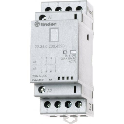 stykač Finder N/A, (30/110/220 V) 25/5/1 A, 1 ks