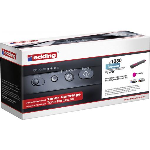 Edding Toner náhradní Brother TN-245M kompatibilní purppurová 2200 Seiten edding 1030 18-1030