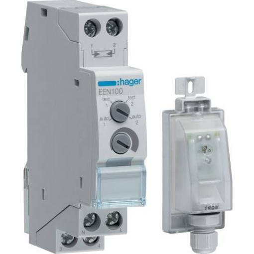 Hager EEN100 HAGER EEN100 šedá světelná závora spínací modul 16 A 230 V 1 ks