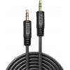 LINDY 35640 jack audio kabel [1x jack zástrčka 3,5 mm - 1x jack zástrčka 3,5 mm] 25.00 cm černá
