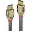 LINDY HDMI kabel Zástrčka HDMI-A, Zástrčka HDMI-A 7.50 m šedá 37865 4K UHD HDMI kabel